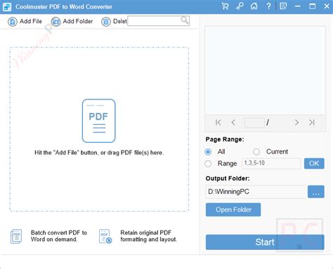 Coolmuster PDF to Word