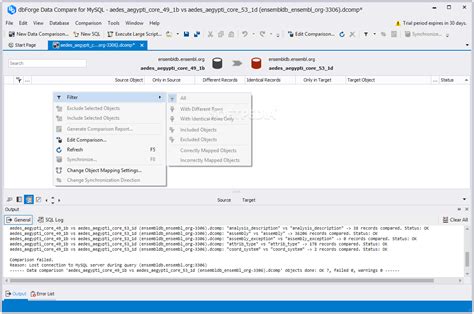 DbForge Data Compare for